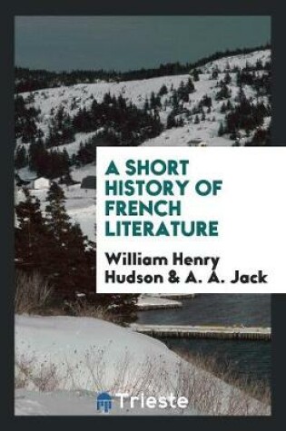 Cover of A Short History of French Literature