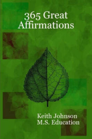 Cover of 365 Great Affirmations