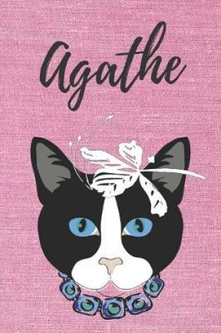 Cover of personalisiertes Notizbuch Katze / Journal / Malbuch / Tagebuch / Kritzelbuch / DIN A5 / Geschenk Agathe