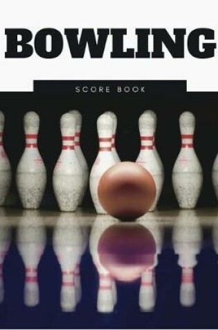 Cover of Bowling Score Book