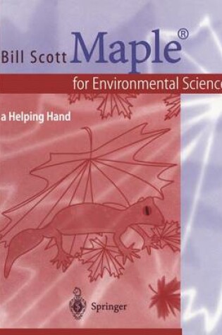 Cover of Maple for Environmental Sciences