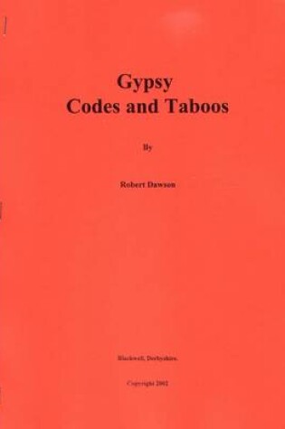 Cover of Gypsy Codes and Taboos