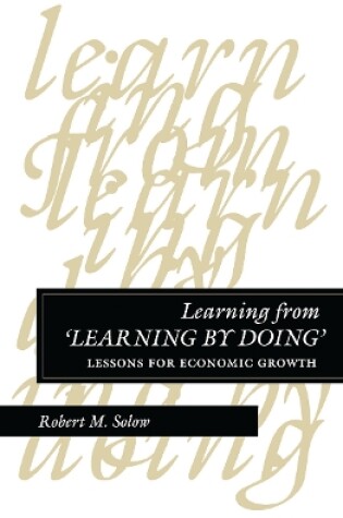 Cover of Learning from ‘Learning by Doing’