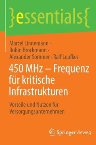 Cover of 450 MHz - Frequenz fur kritische Infrastrukturen