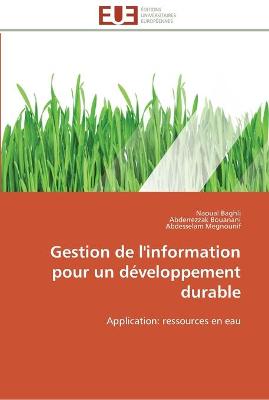 Book cover for Gestion de l'information pour un developpement durable