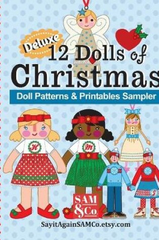 Cover of 12 Dolls of Christmas Patterns & Printables