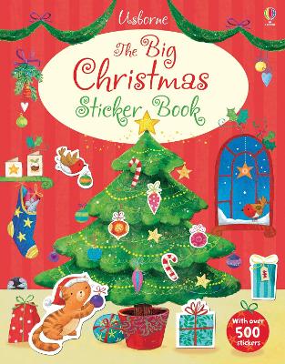 Book cover for Big Christmas Sticker book