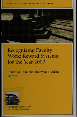 Cover of Recognizing Faculty Work 81