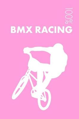 Book cover for Womens BMX Racing Notebook
