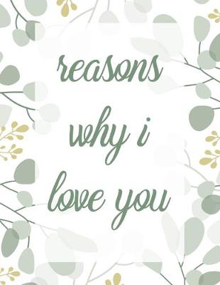 Book cover for reasons why i love you