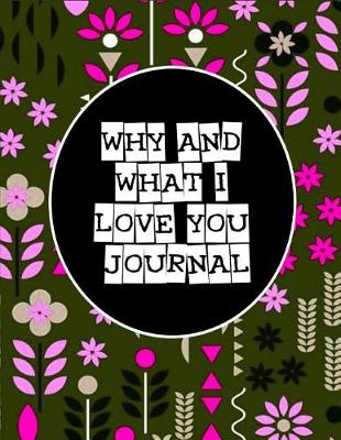 Book cover for Why and What I Love You Journal