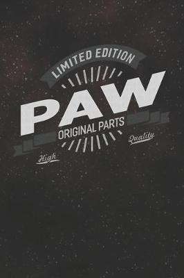 Book cover for Limited Edition Paw Original Parts High Quality