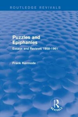 Cover of Puzzles and Epiphanies