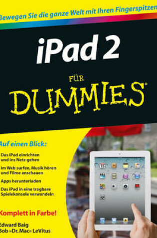 Cover of iPad 2 Fur Dummies