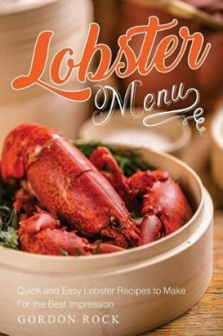 Cover of Lobster Menu