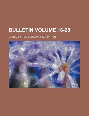 Book cover for Bulletin Volume 16-28