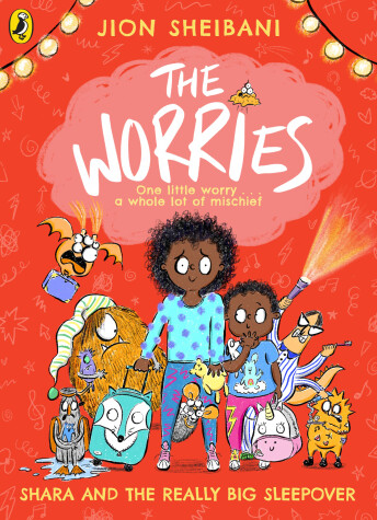 Book cover for The Worries: Shara and the Really Big Sleepover