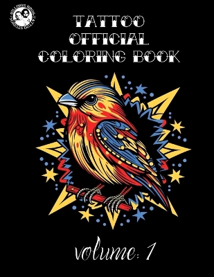 Cover of Tattoo Official Coloring Book