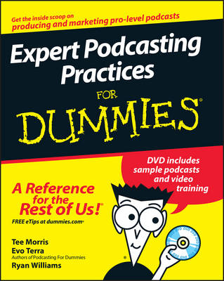Book cover for Expert Podcasting Practices For Dummies