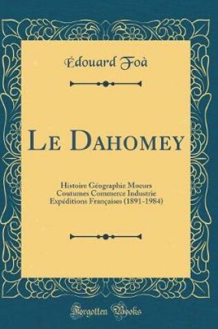 Cover of Le Dahomey