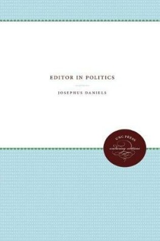 Cover of Editor in Politics
