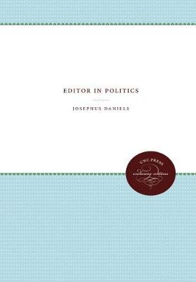 Book cover for Editor in Politics