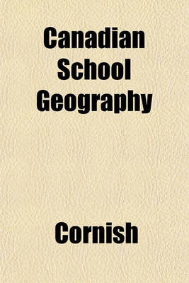 Book cover for Canadian School Geography