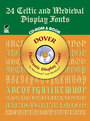 Cover of 24 Celtic and Medieval Display Fonts