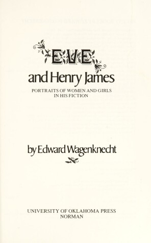 Book cover for Eve and Henry James