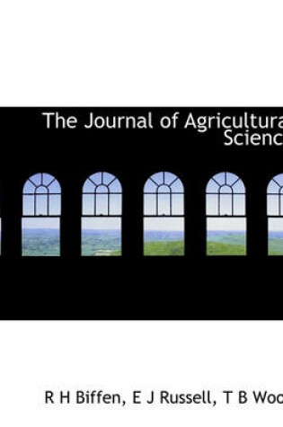 Cover of The Journal of Agricultural Science