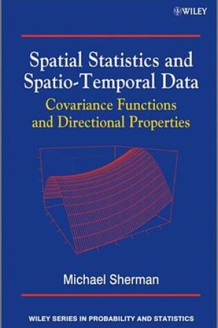 Cover of Spatial Statistics and Spatio-Temporal Data