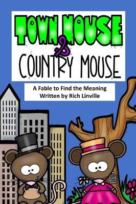 Book cover for Town Mouse and Country Mouse A Fable to Find the Meaning
