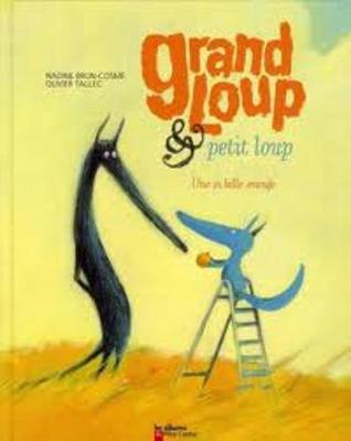Book cover for Grand loup & petit loup - Une si belle orange