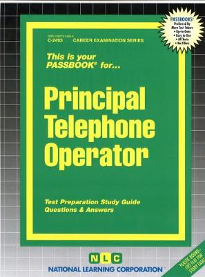 Book cover for Principal Telephone Operator