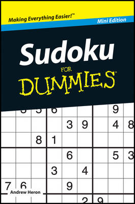 Book cover for Sudoku for Dummies, Mini Edition