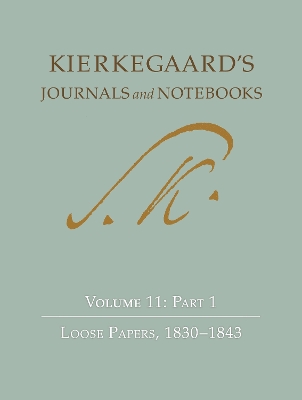 Cover of Kierkegaard's Journals and Notebooks, Volume 11, Part 2