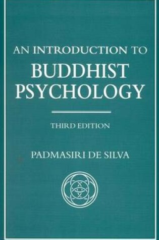 Cover of An Introduction to Buddhist Psychology