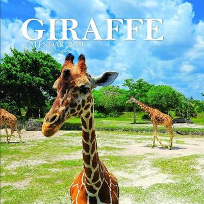 Book cover for Giraffe Calendar 2019