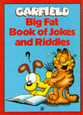 Book cover for Garfield - Big Fat Book of Jokes and Riddles