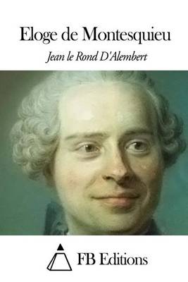 Book cover for Eloge de Montesquieu