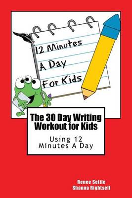 Book cover for The 30 Day Writing Workout for Kids - Red Version