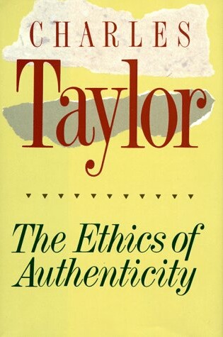 Cover of The Ethics of Authenticity