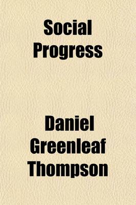 Book cover for Social Progress; An Essay