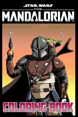 Book cover for The Mandalorian Coloring Book