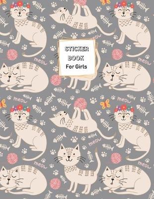 Book cover for Sticker Book for Girls