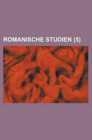 Cover of Romanische Studien (5 )