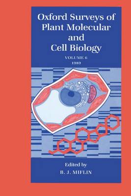 Cover of Oxford Surveys of Plant Molecular and Cell Biology: Volume 6: 1989