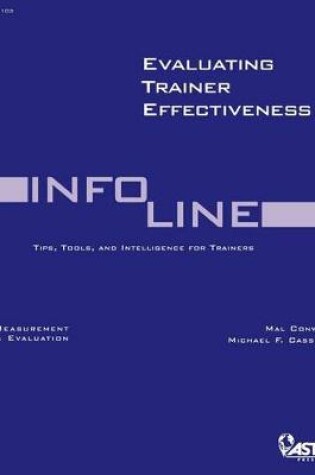 Cover of Evaluating Trainer Effectiveness