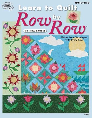 Book cover for Learn to Quilt Row by Row