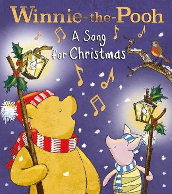 Book cover for Winnie-the-Pooh: A Song for Christmas
